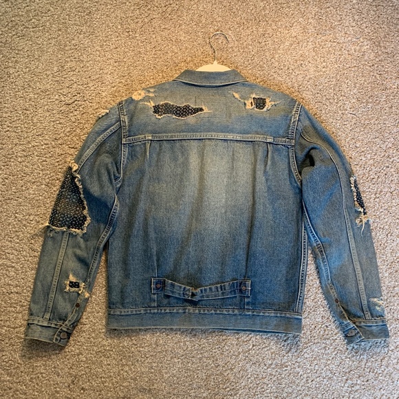 Studio D'Artisan "Noragi Boro" Selvedge Type 1 Jacket (size 42) - Picture 2 of 10